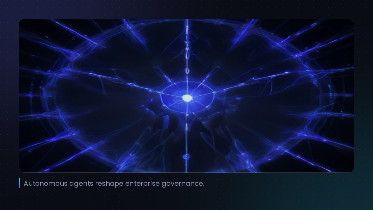 Autonomous agents reshape enterprise governance.