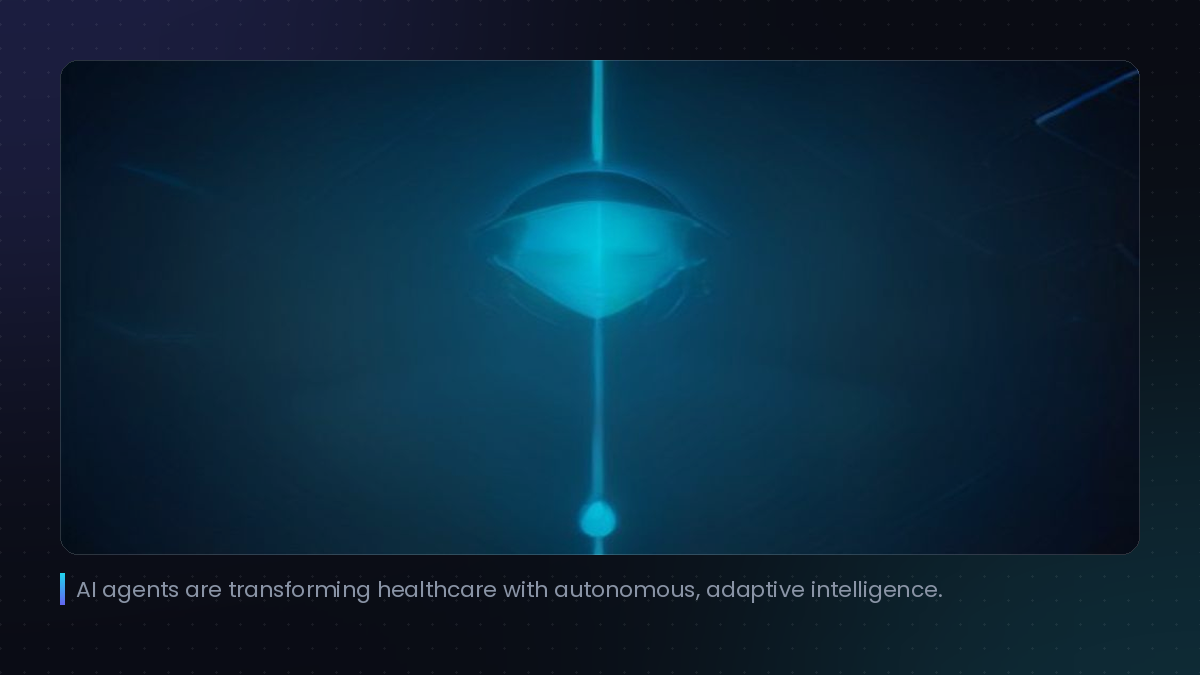 AI agents are transforming healthcare with autonomous, adaptive intelligence.