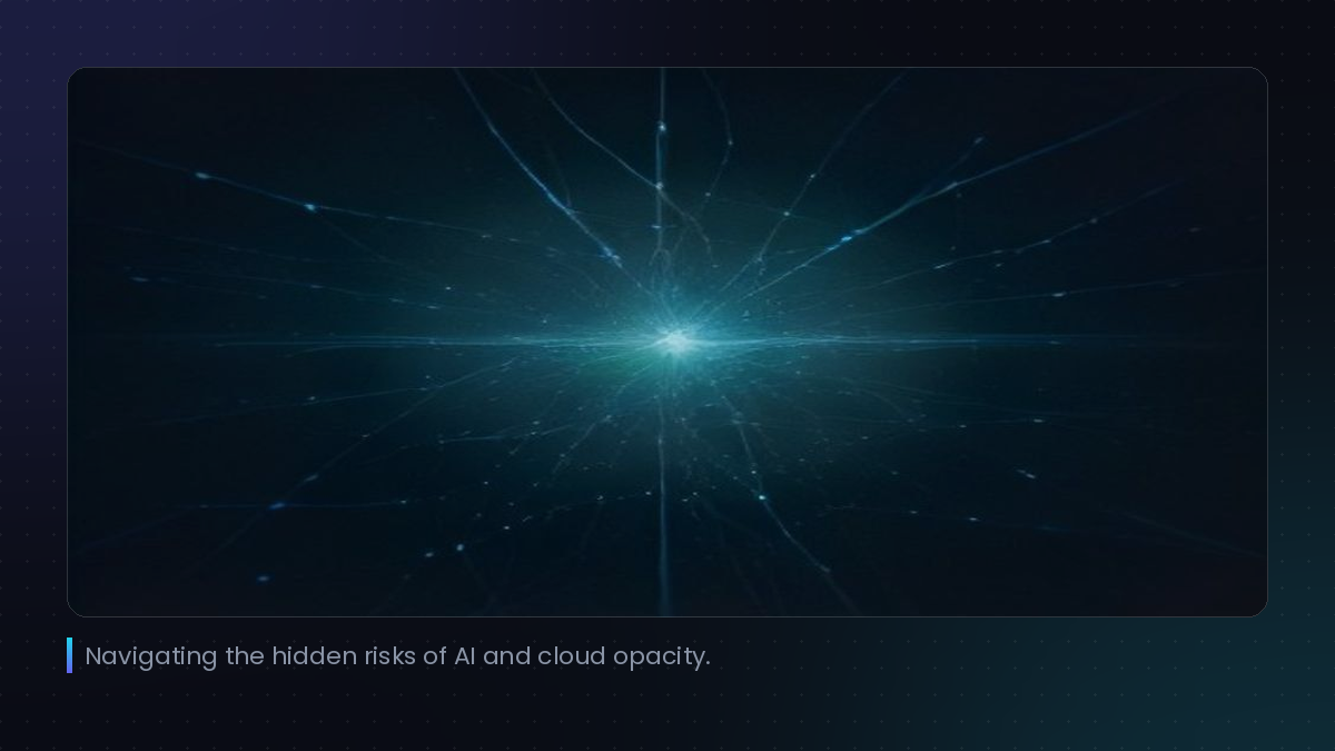 Navigating the hidden risks of AI and cloud opacity.