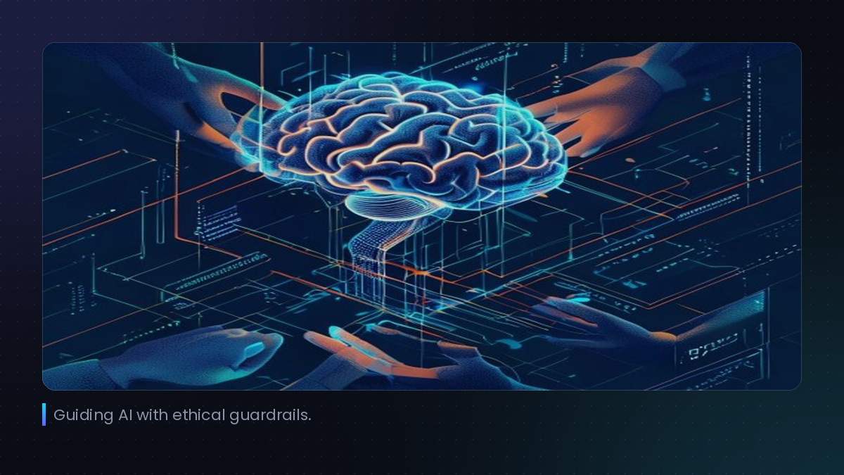 Guiding AI with ethical guardrails.