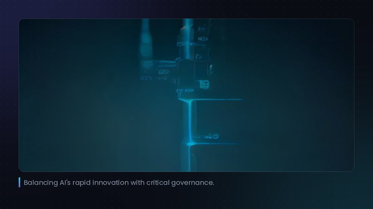 Balancing AI’s rapid innovation with critical governance.