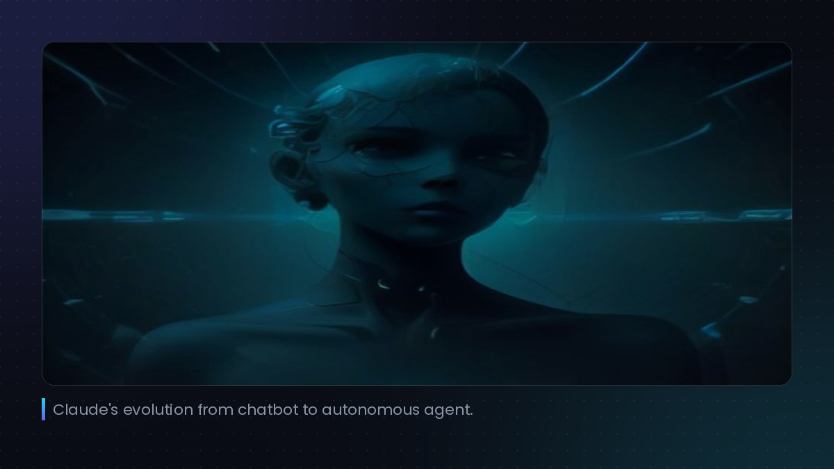 Claude’s evolution from chatbot to autonomous agent.
