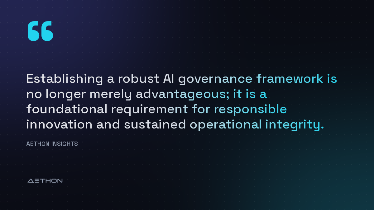 Establishing a robust AI governance framework is no longer merely advantageous; it is a foundational requirement for responsible innovation and sustained operational integrity.