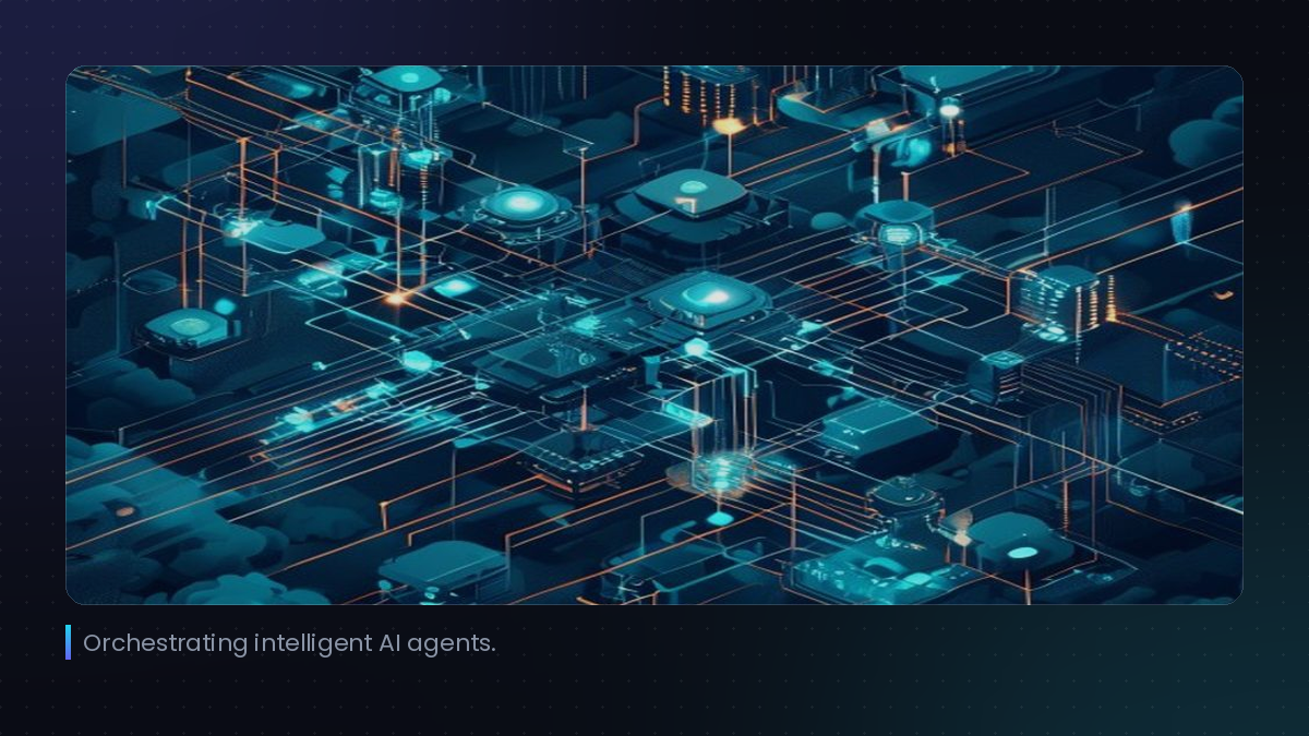 Orchestrating intelligent AI agents.