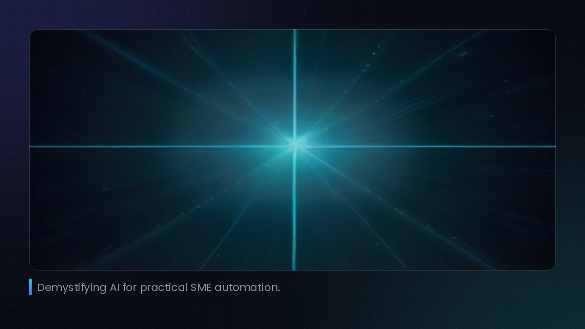 Demystifying AI for practical SME automation.