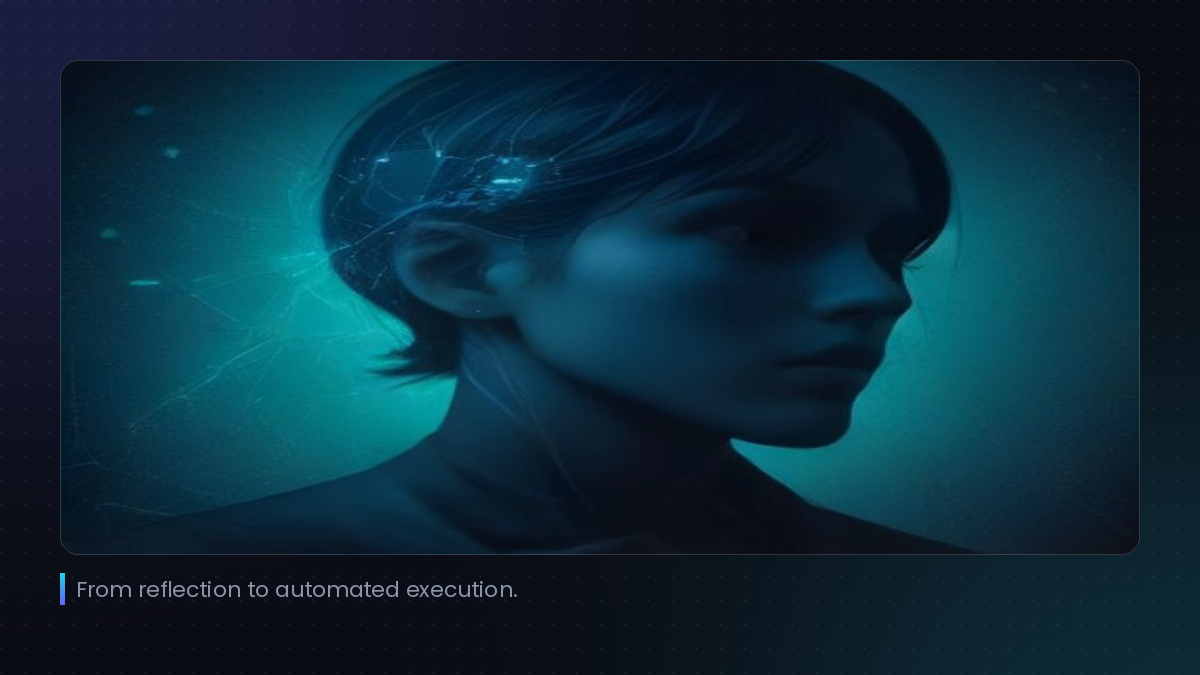 From reflection to automated execution.