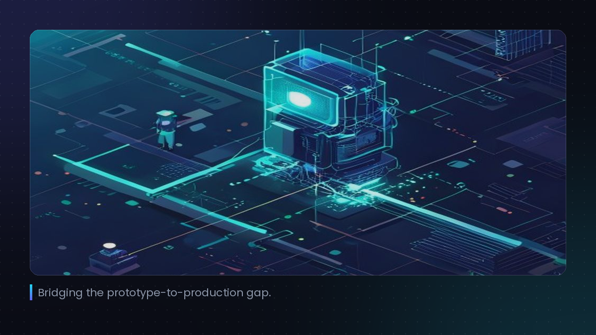 Bridging the prototype-to-production gap.