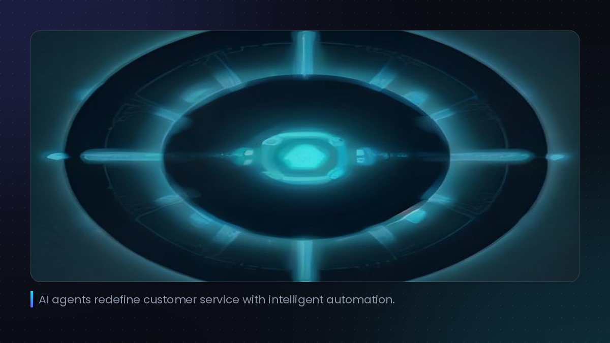 AI agents redefine customer service with intelligent automation.