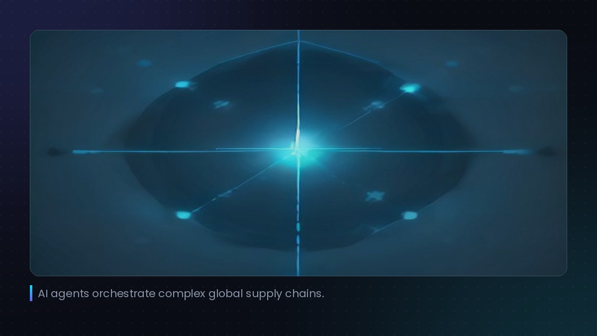 AI agents orchestrate complex global supply chains.