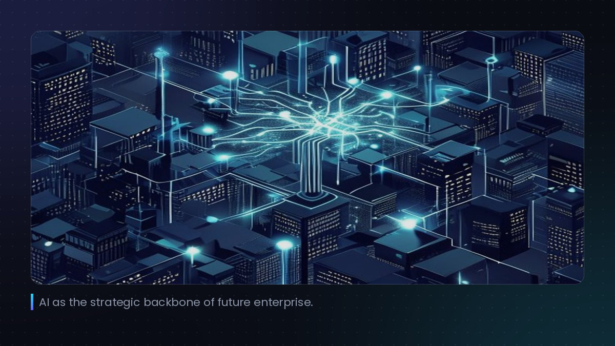 AI as the strategic backbone of future enterprise.