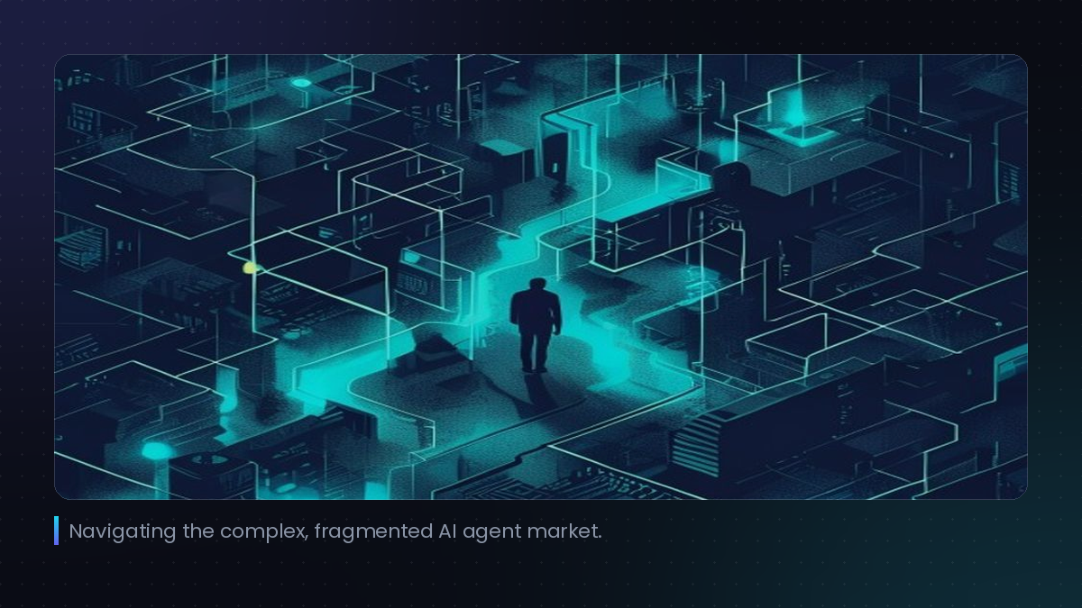 Navigating the complex, fragmented AI agent market.