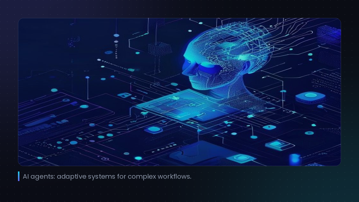 AI agents: adaptive systems for complex workflows.