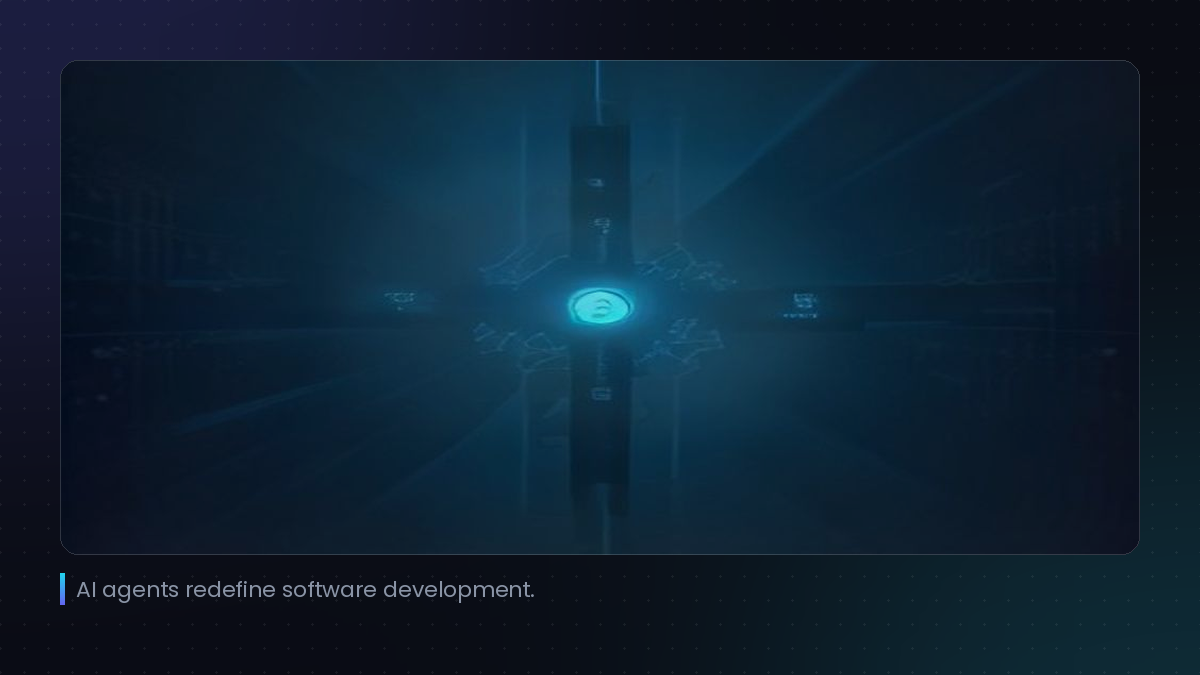 AI agents redefine software development.