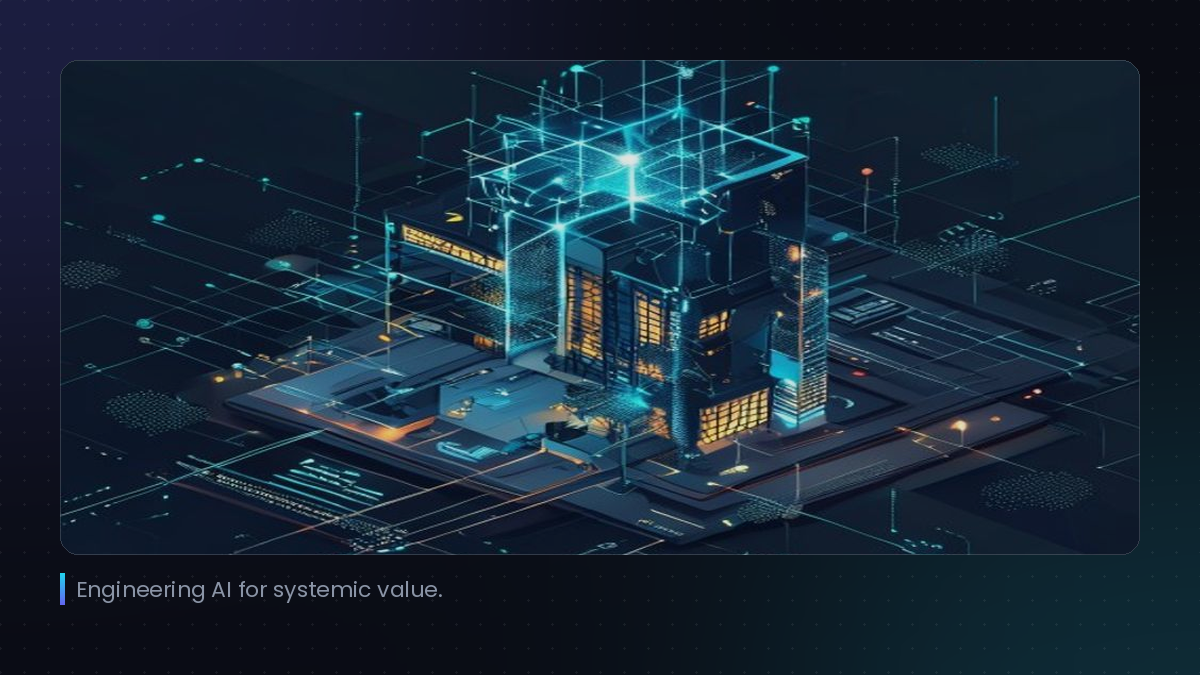 Engineering AI for systemic value.
