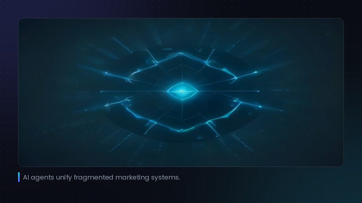 AI agents unify fragmented marketing systems.