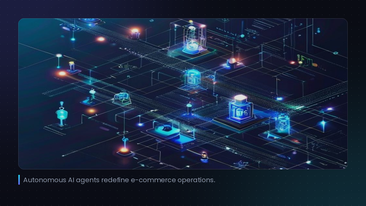 Autonomous AI agents redefine e-commerce operations.