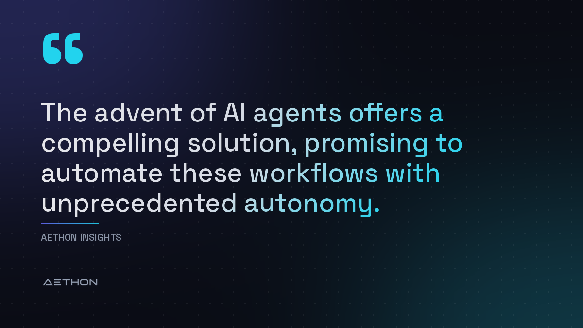 The advent of AI agents offers a compelling solution, promising to automate these workflows with unprecedented autonomy.