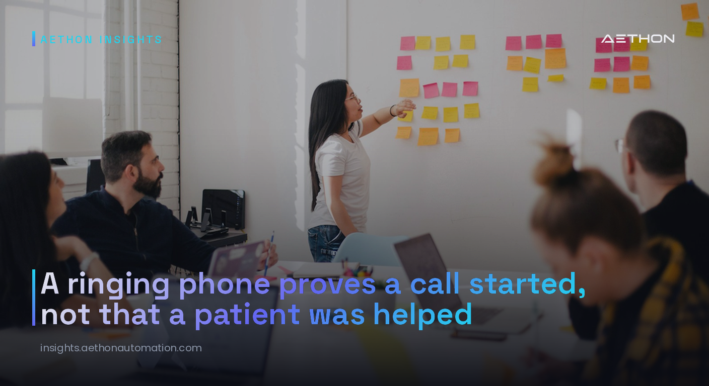 Voicemail reports success the moment it records, which is why it loses jobs